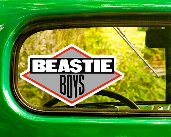 BEASTIE BOYS DECAL 2 Stickers Bogo For Car Window Bumper Laptop