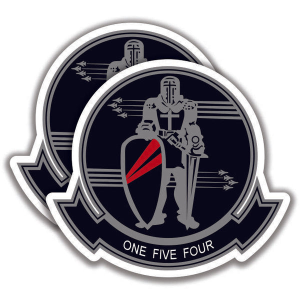 VFA-154 FIGHTER SQUADRON DECAL 2 Stickers U.S. Air Force Bogo Military