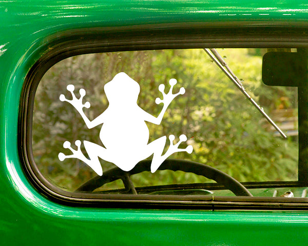 2 Tree Frog Decal Stickers - The Sticker And Decal Mafia
