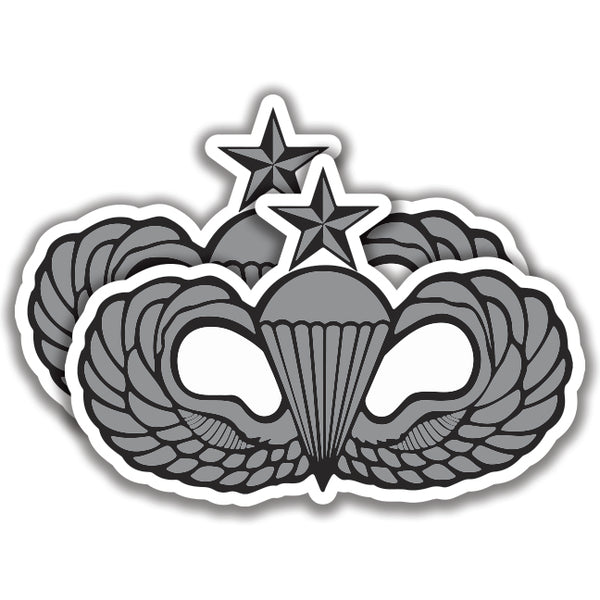 SENIOR JUMP WINGS BADGE U.S. Army DECALs Sticker Bogo