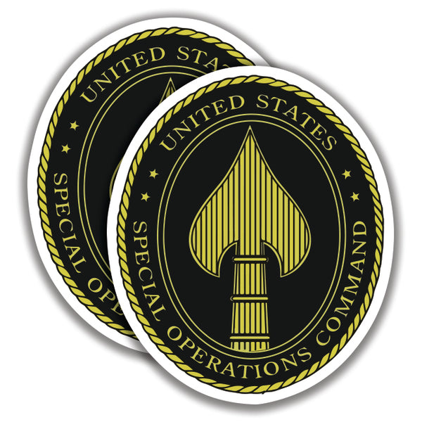 SPECIAL OPERATIONS COMMAND U.S. Army DECALs Sticker Bogo