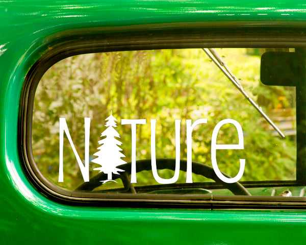 2 NATURE Decal Stickers - The Sticker And Decal Mafia
