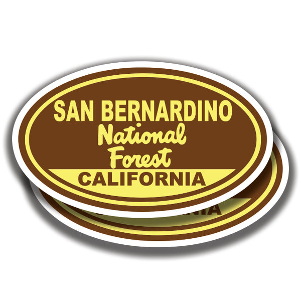 SAN BERNARDINO NATIONAL FOREST DECAL 2 Stickers Bogo