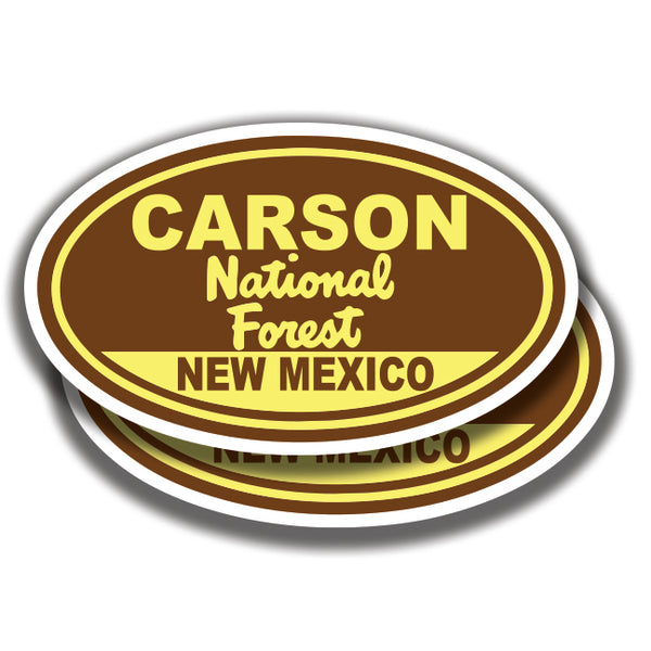CARSON NATIONAL FOREST DECAL New Mexico 2 Stickers Bogo