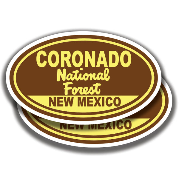 CORONADO NATIONAL FOREST DECAL New Mexico 2 Stickers Bogo