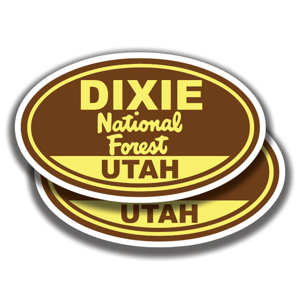 DIXIE NATIONAL FOREST DECAL Utah 2 Stickers Bogo