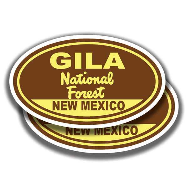 GILA NATIONAL FOREST DECALs New Mexico 2 Stickers Bogo