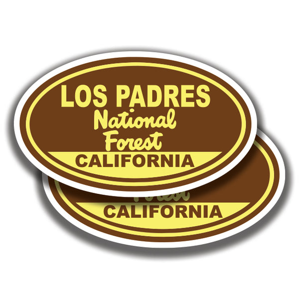 LOS PADRES NATIONAL FOREST DECALs California 2 Stickers Bogo