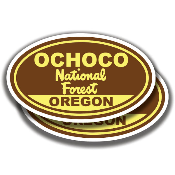 OCHOCO NATIONAL FOREST DECALs Oregon 2 Stickers Bogo