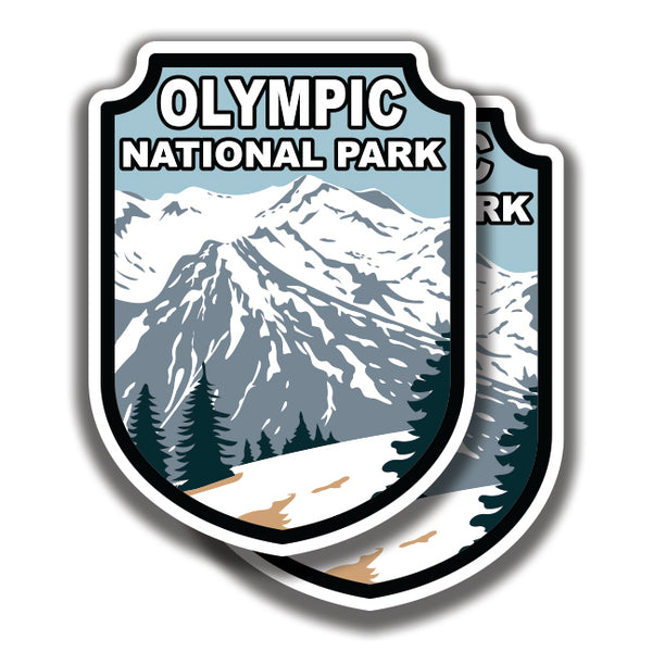 OLYMPIC NATIONAL PARK DECAL 2 Stickers Bogo