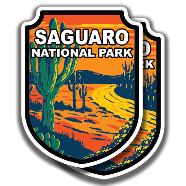 SAGUARO NATIONAL PARK DECAL 2 Stickers Bogo
