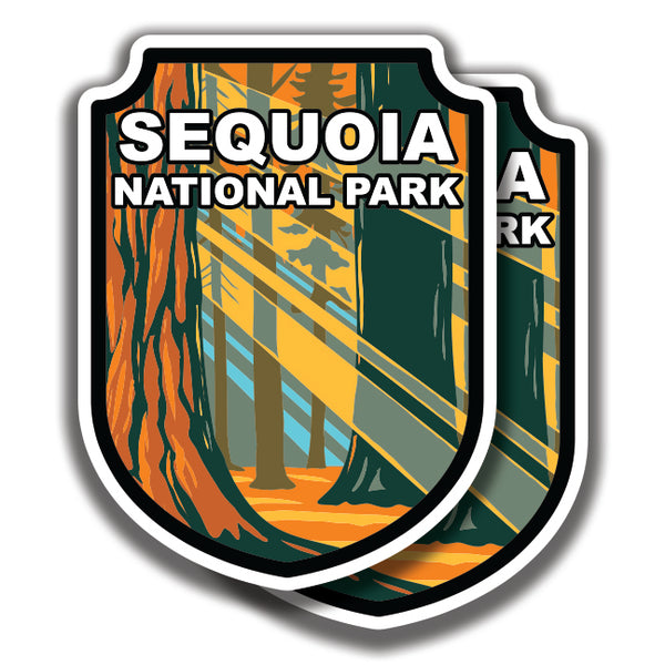 SEQUOIA NATIONAL PARK DECAL 2 Stickers Bogo