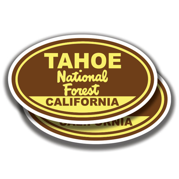 TAHOE NATIONAL FOREST DECALs California 2 Stickers Bogo
