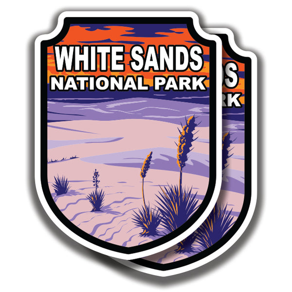 WHITE SANDS NATIONAL PARK DECAL 2 Stickers Bogo