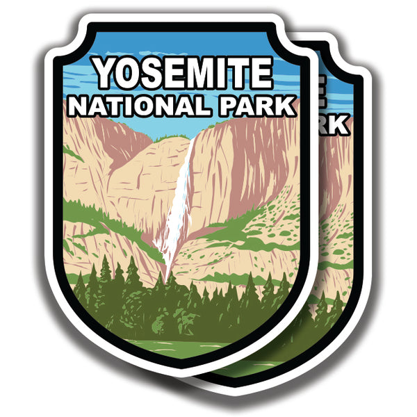 YOSEMITE NATIONAL PARK DECAL 2 Stickers Bogo