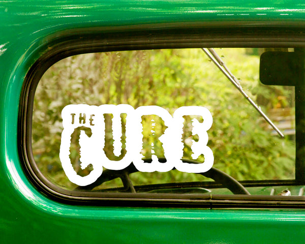 2 The Cure Band Decal Stickers - The Sticker And Decal Mafia