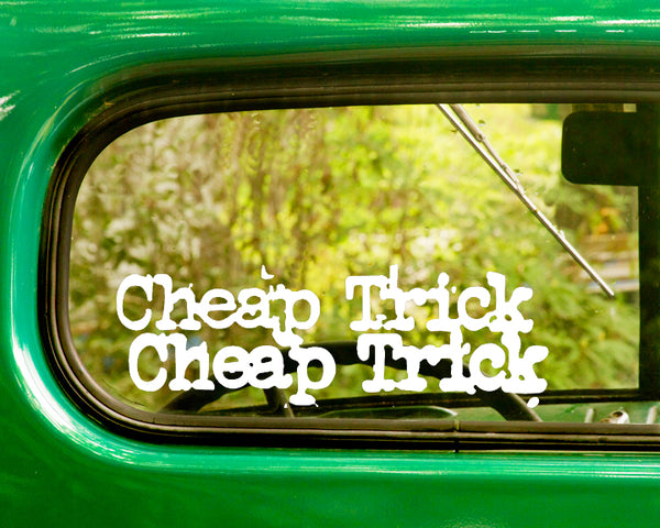 2 Cheap Trick Band Decal Sticker - The Sticker And Decal Mafia
