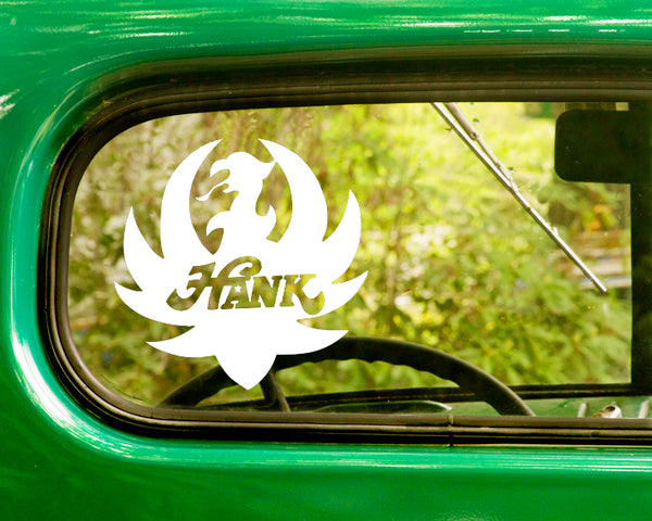 2 Hank Williams Band Decals Sticker - The Sticker And Decal Mafia