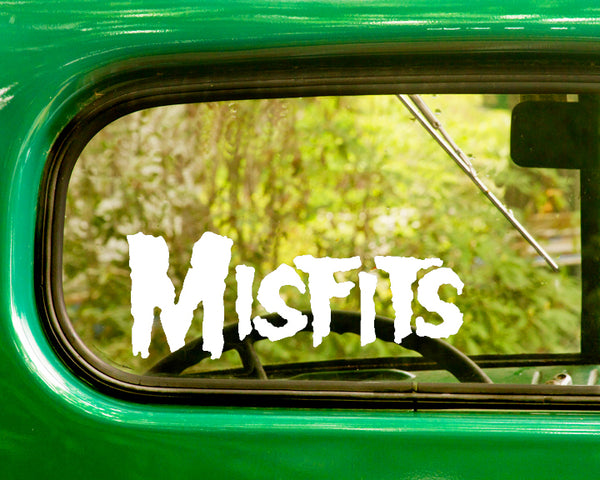 2 Misfits Band Decal Stickers - The Sticker And Decal Mafia