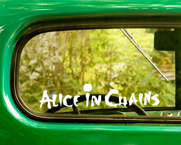 2 ALICE IN CHAINS Band Decal Stickers - The Sticker And Decal Mafia