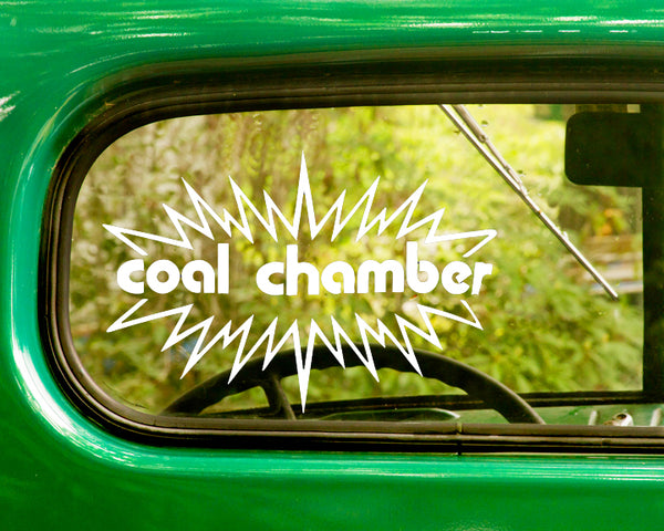 2 COAL CHAMBER Band Decal Stickers - The Sticker And Decal Mafia
