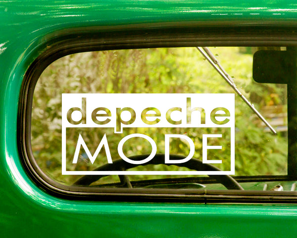 2 DEPECHE MODE Band Decal Stickers - The Sticker And Decal Mafia