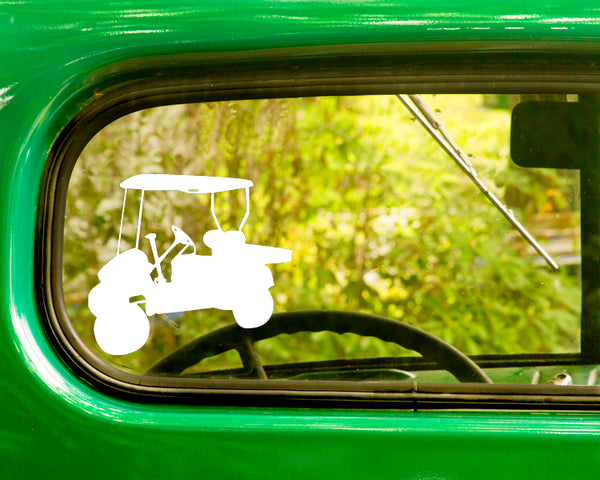 2 GOLF CART Decal Stickers - The Sticker And Decal Mafia