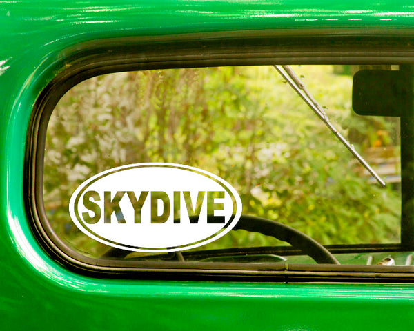 Skydive or Skydiving Decal Sticker - The Sticker And Decal Mafia