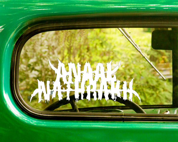 2 ANAAL NATHRAKH Band Decal Sticker - The Sticker And Decal Mafia