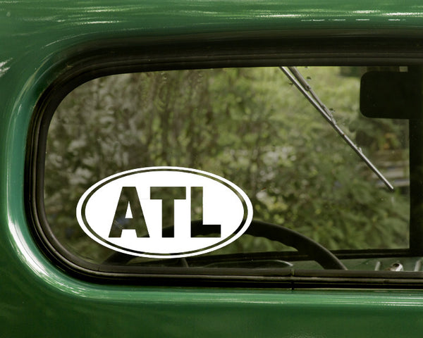 ATL Atlanta Georgia Decal Sticker - The Sticker And Decal Mafia
