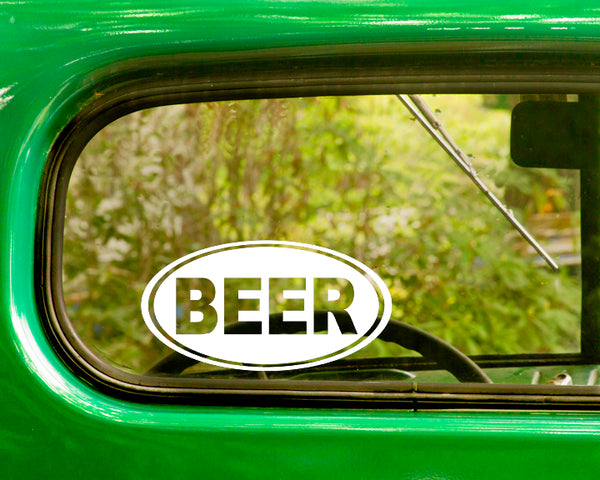 Beer Funny Drinking Decal Sticker - The Sticker And Decal Mafia
