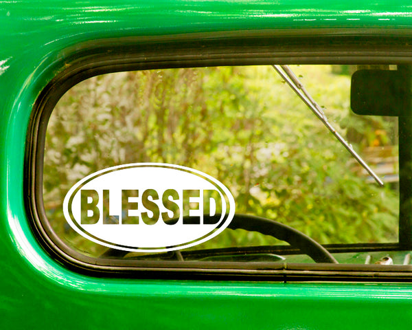 Blessed Decal Sticker - The Sticker And Decal Mafia