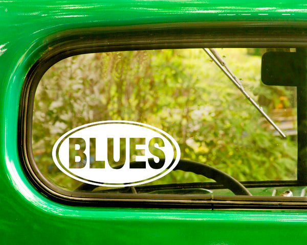 Blues Music Decal Sticker - The Sticker And Decal Mafia