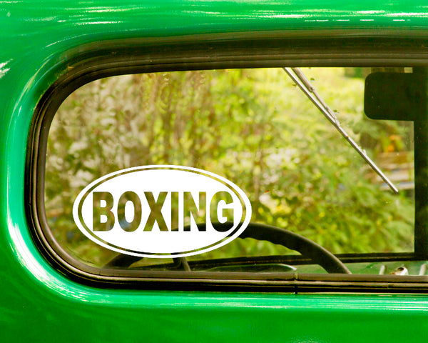 Boxing Decal Sticker - The Sticker And Decal Mafia