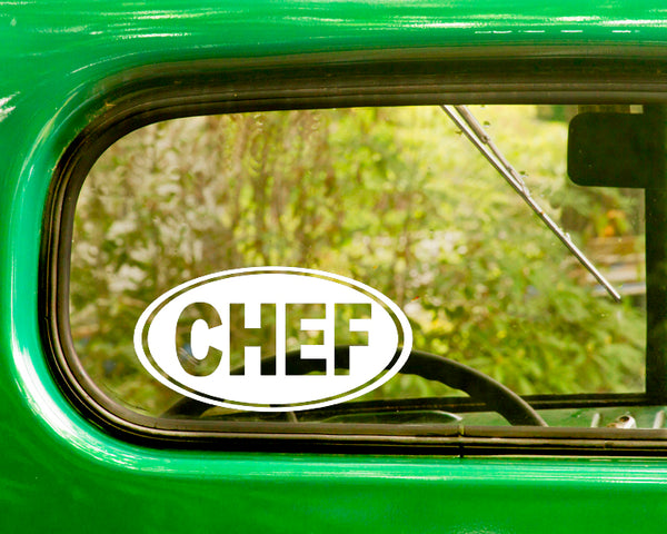 Chef Cook Decal Sticker - The Sticker And Decal Mafia