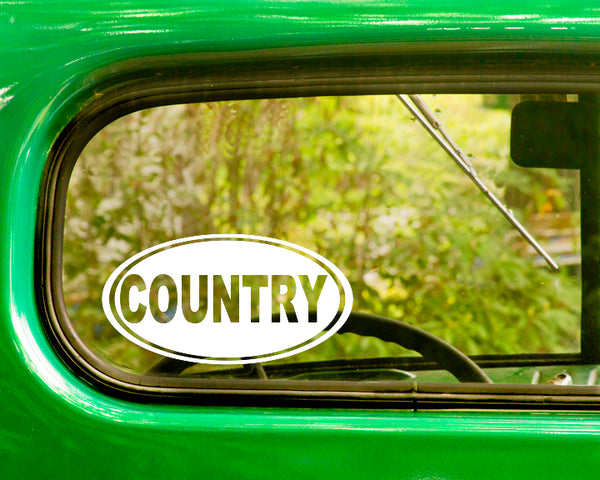 Country Rural Redneck Decal Sticker - The Sticker And Decal Mafia