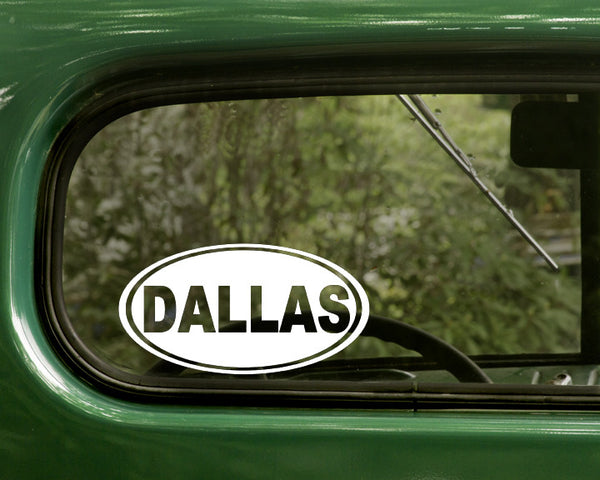 Dallas Texas Decal Sticker - The Sticker And Decal Mafia