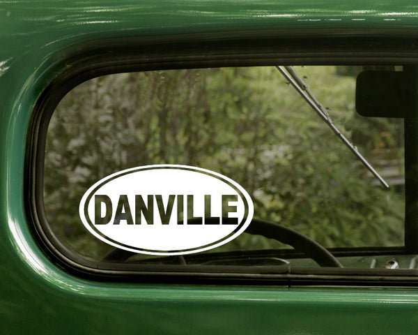 Danville Decal Sticker Virginia California - The Sticker And Decal Mafia