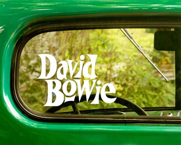 2 DAVID BOWIE Band Decal Sticker - The Sticker And Decal Mafia