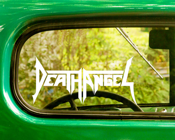 2 DEATH ANGEL Band Decal Sticker - The Sticker And Decal Mafia