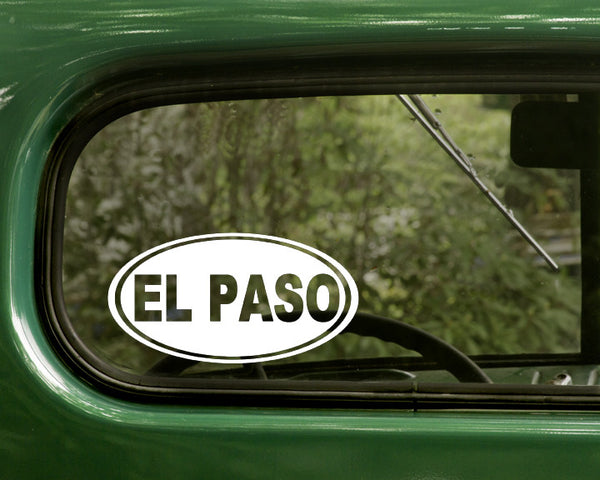 El Paso Taxas Decal Sticker - The Sticker And Decal Mafia