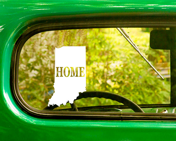 Indiana State Map Decal Sticker Home Pride - The Sticker And Decal Mafia