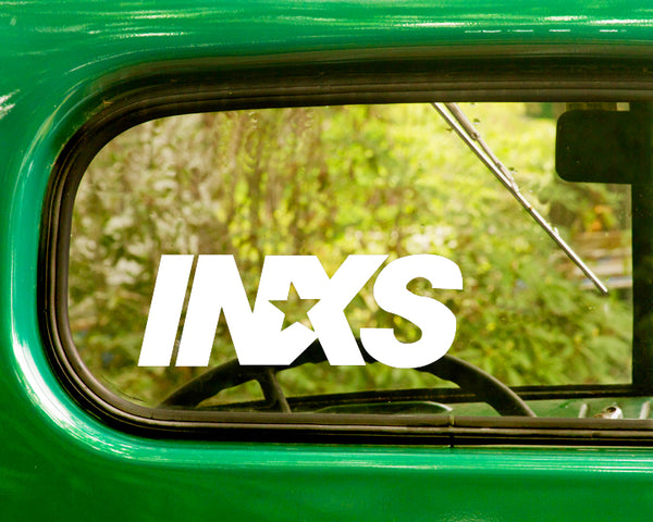 2 INXS Band Decal Sticker - The Sticker And Decal Mafia