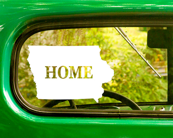 Iowa State Map Decal Sticker Home Pride - The Sticker And Decal Mafia