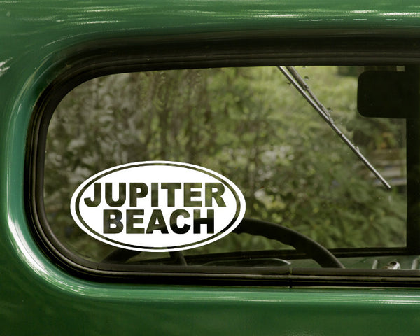 Jupiter Beach Decal Sticker Florida - The Sticker And Decal Mafia