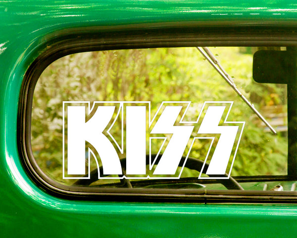 2 KISS Band Decal Stickers - The Sticker And Decal Mafia