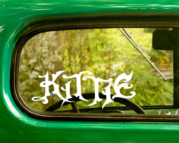 2 KITTIE Band Decal Sticker - The Sticker And Decal Mafia