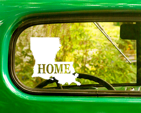 Louisiana State Map Decal Sticker Home Pride - The Sticker And Decal Mafia