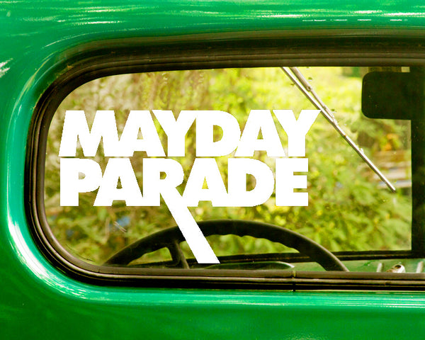 2 MAYDAY PARADE Band Decals Stickers Bogo - The Sticker And Decal Mafia