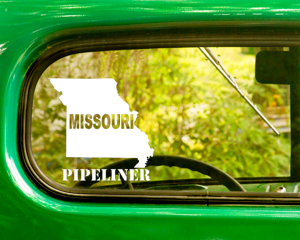 2 Missouri Pipeliner Decal Stickers - The Sticker And Decal Mafia